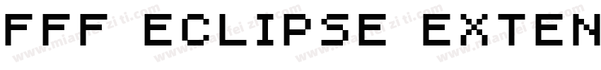 FFF Eclipse Extended字体转换